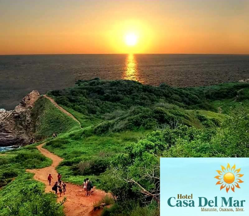 Hotel Casa Del Mar Mazunte Santa María Tonameca Exteriör bild